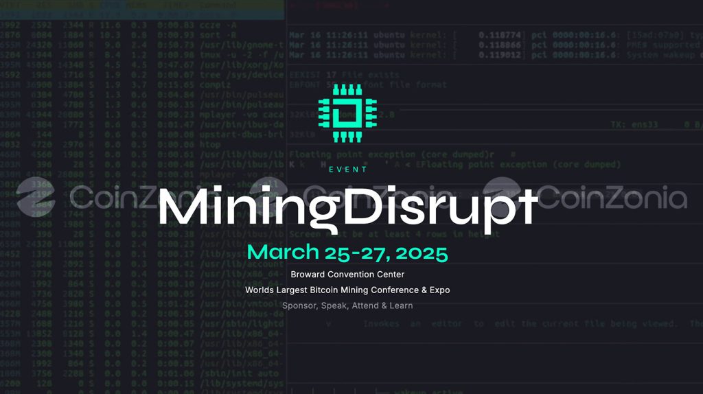 Mining Disrupt 2025: Bitcoin madenciliğinin zirvesi Fort Lauderdale’de buluşuyor