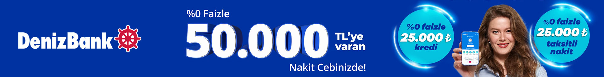 denizbank 0 faiz nakit