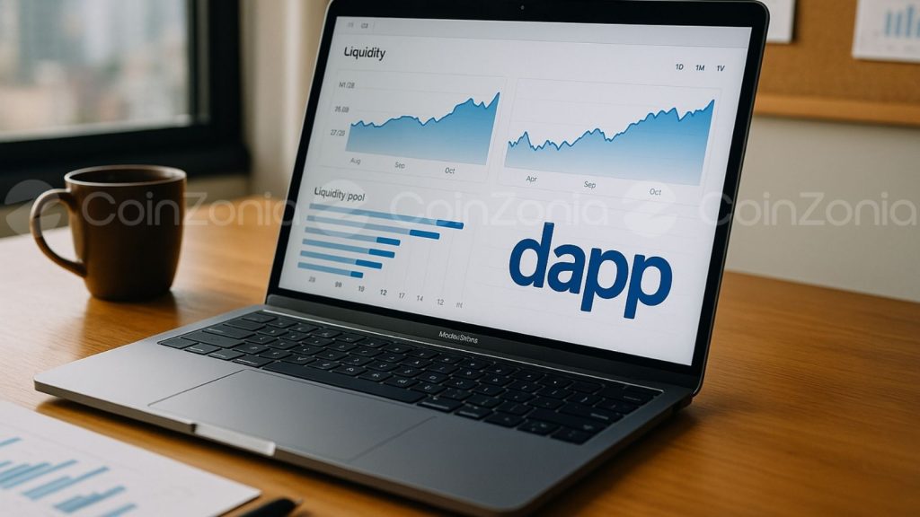 DApp kullanımı düşerken DeFi likiditesi rekor kırdı