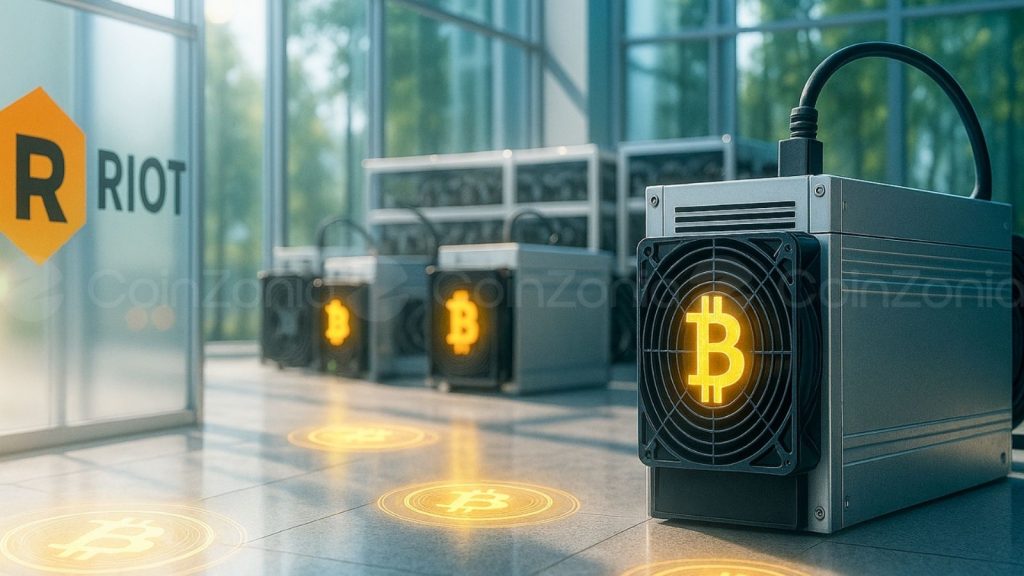 Riot Platforms’tan rekor finansal performans: Üçüncü çeyrekte 180 milyon dolar gelir